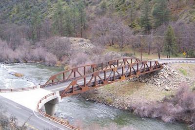 Completed Klamath River Bridge at Ash Creek